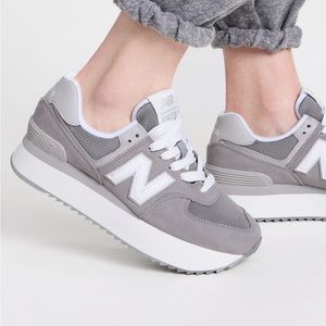 New Balance platform sneaker. Brand new, never worn!
